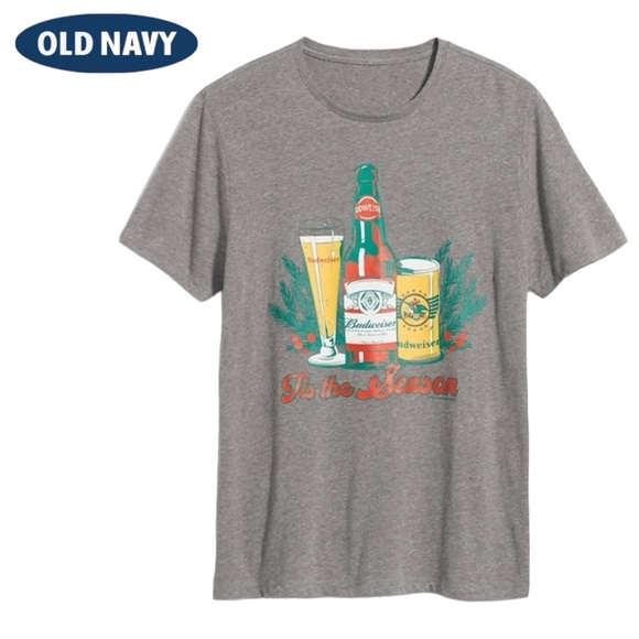 NWT Old Navy Budweiser T-shirt Medium - Picture 1 of 2